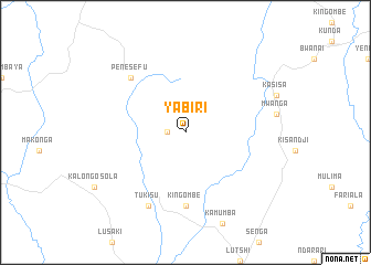 map of Yabiri