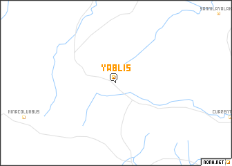 map of Yablis