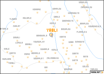 map of Yabli