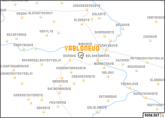 map of Yablonevo