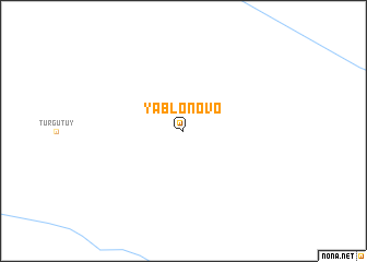 map of Yablonovo