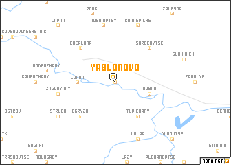 map of Yablonovo