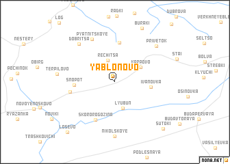 map of Yablonovo