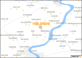 map of Yablonovo