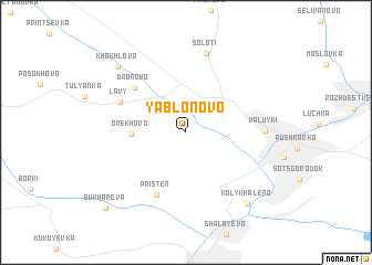 map of Yablonovo