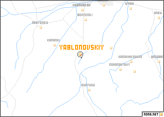map of Yablonovskiy