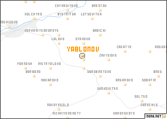 map of Yablonov