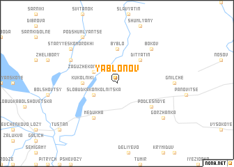 map of Yablonov
