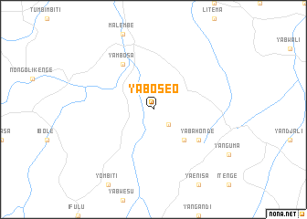 map of Yaboseo