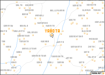 map of Yabota