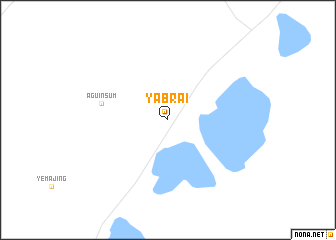 map of Yabrai