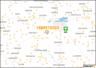 map of Yabrétenga