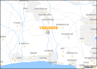 map of Yabuhana