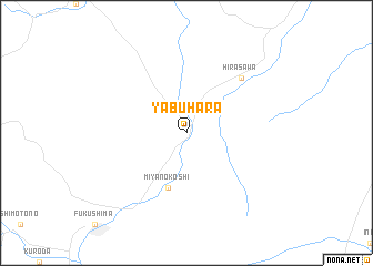 map of Yabuhara