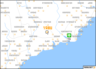 map of Yabu