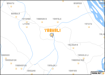 map of Yabwali