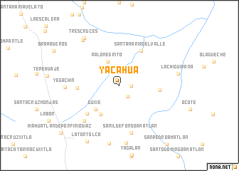 map of Yacahua