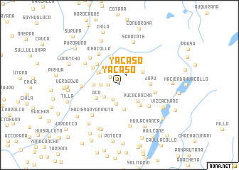 map of Yacaso