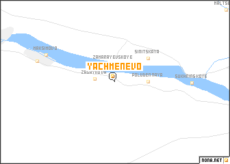 map of Yachmenevo