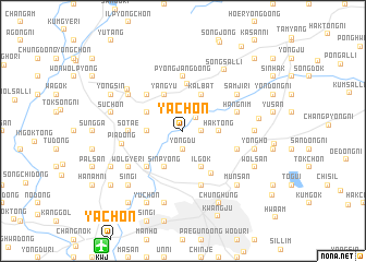 map of Yach\