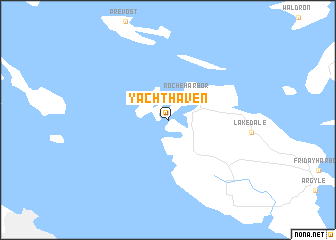 map of Yacht Haven