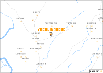 map of Yacolidabouo