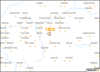 map of Ya Co