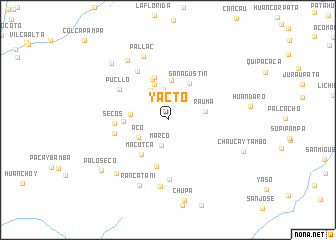 map of Yacto