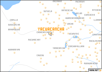 map of Yacuacancha