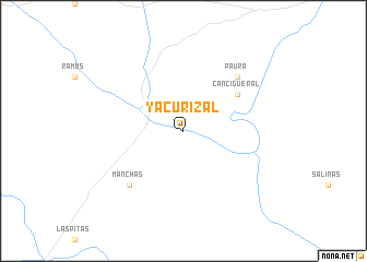 map of Yacurizal
