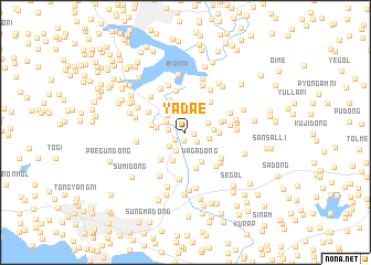 map of Yadae