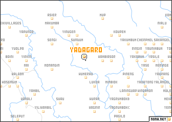 map of Yadagaro