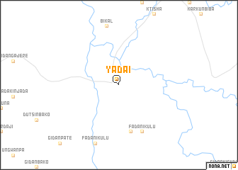 map of Yadai