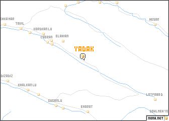 map of Yadak