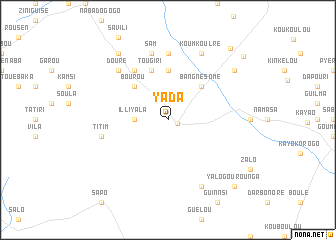 map of Yada
