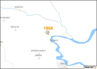 map of Yada