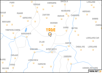 map of Yade