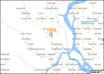 map of Yade