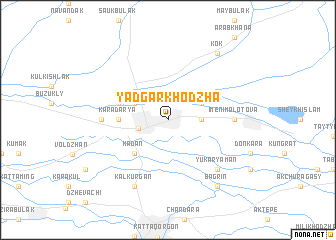 map of Yadgar-Khodzha