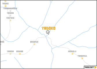 map of Yadoko