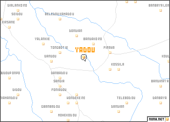 map of Yadou