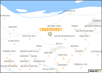 map of Yadrinkasy