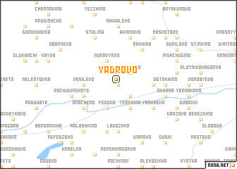 map of Yadrovo