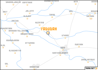 map of Yādūdah