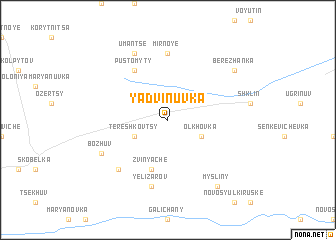 map of Yadvinuvka