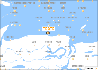 map of Yadyo