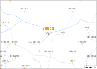 map of Yaégo