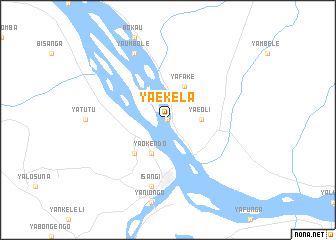 map of Yaekela