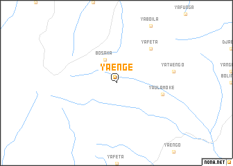 map of Yaenge