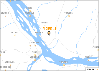 map of Yaeoli